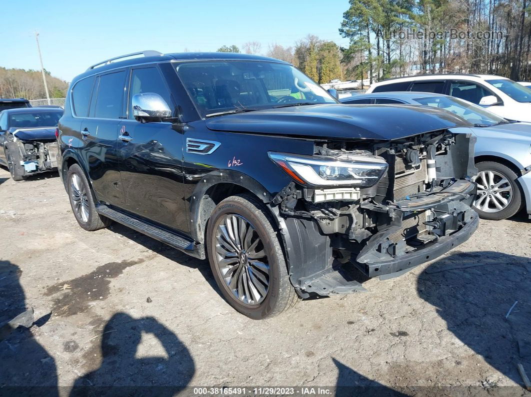 2018 Infiniti Qx80 Black vin: JN8AZ2NE7J9195509