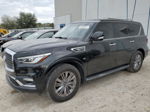 2019 Infiniti Qx80 Luxe Черный vin: JN8AZ2NE7K9236044