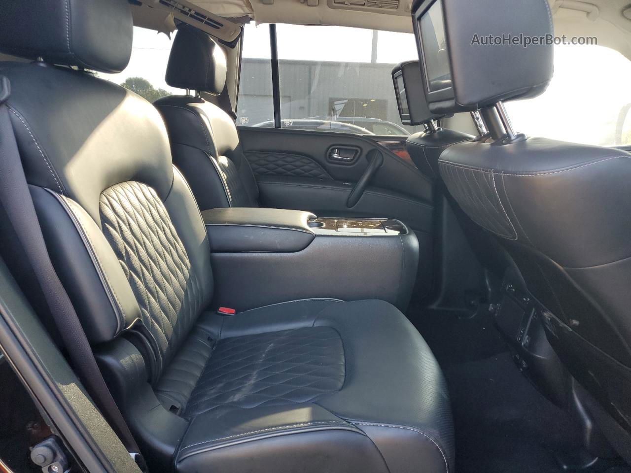 2019 Infiniti Qx80 Luxe Черный vin: JN8AZ2NE7K9238179