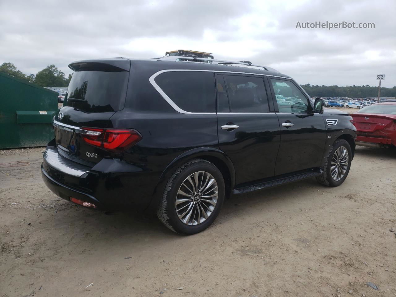 2018 Infiniti Qx80 Base Черный vin: JN8AZ2NE8J9191467