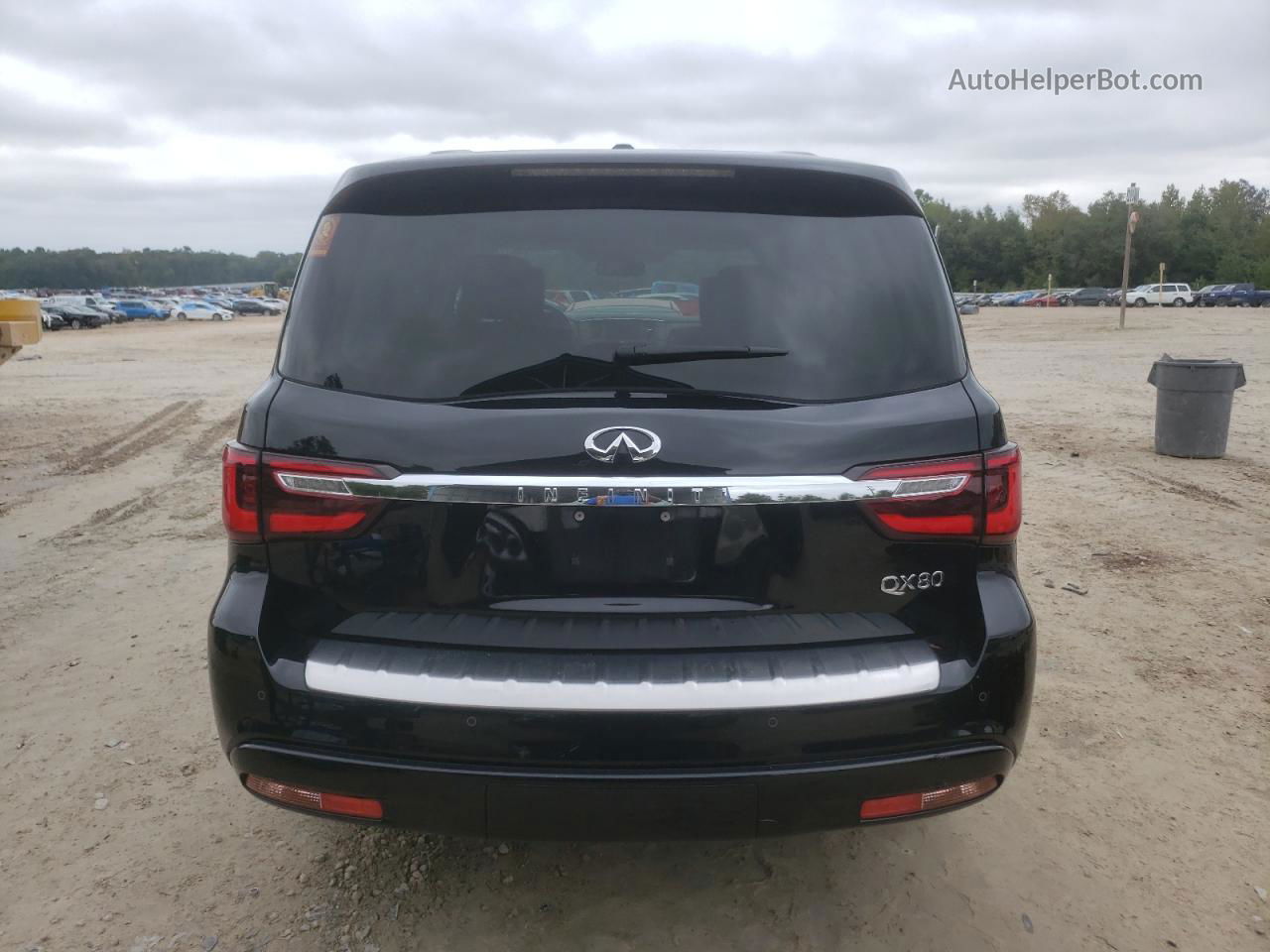 2018 Infiniti Qx80 Base Черный vin: JN8AZ2NE8J9191467