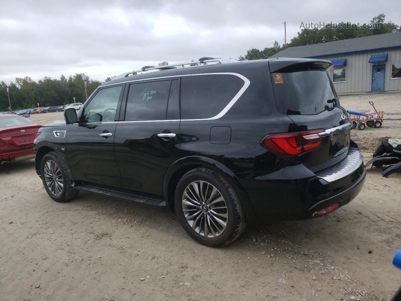 2018 Infiniti Qx80 Base Черный vin: JN8AZ2NE8J9191467