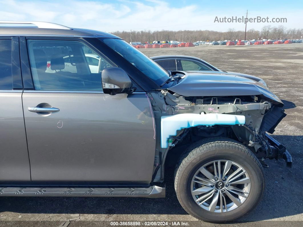 2018 Infiniti Qx80   Gray vin: JN8AZ2NE8J9191663