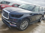 2019 Infiniti Qx80 Luxe Blue vin: JN8AZ2NE8K9234349