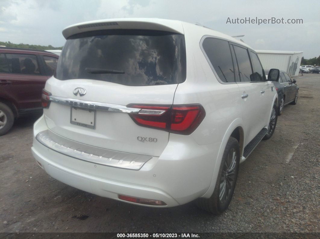 2018 Infiniti Qx80   White vin: JN8AZ2NE9J9193101