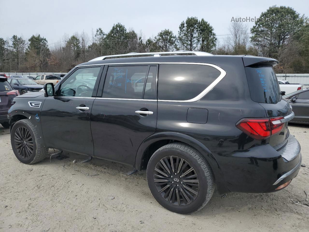 2019 Infiniti Qx80 Luxe Gray vin: JN8AZ2NE9K9230133