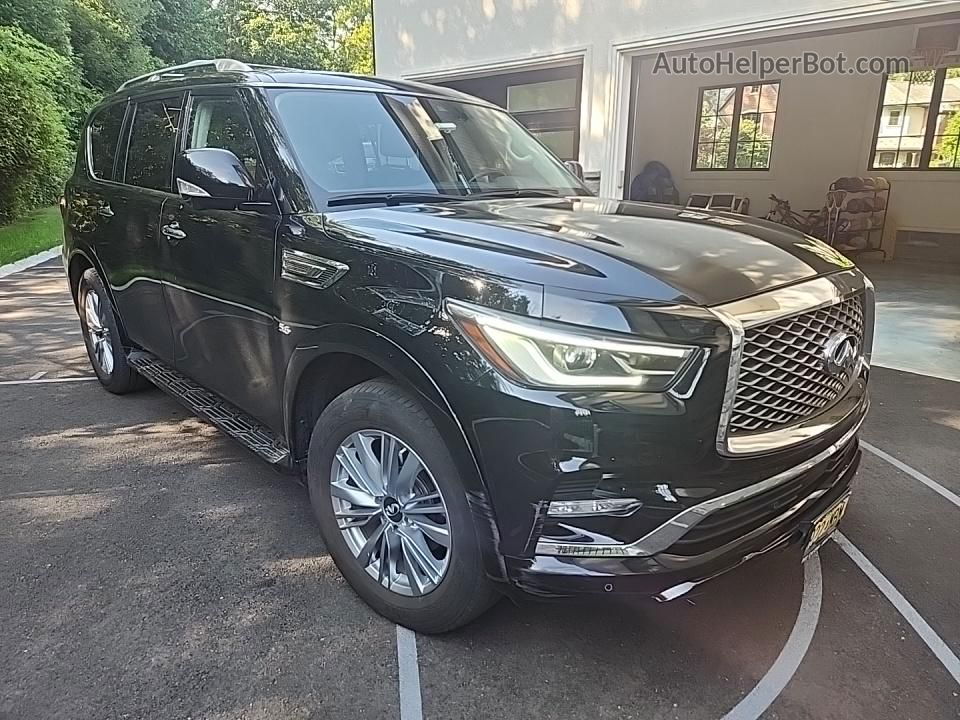 2019 Infiniti Qx80 Luxe Черный vin: JN8AZ2NE9K9231184