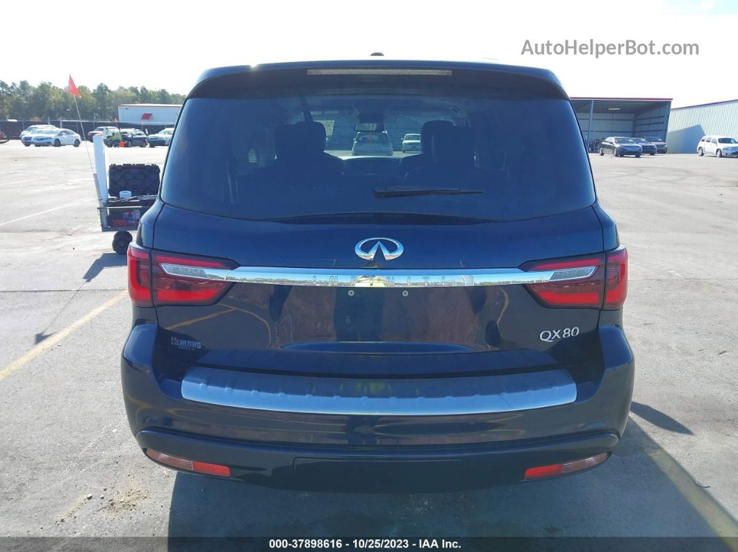 2019 Infiniti Qx80 Luxe Dark Blue vin: JN8AZ2NE9K9237454