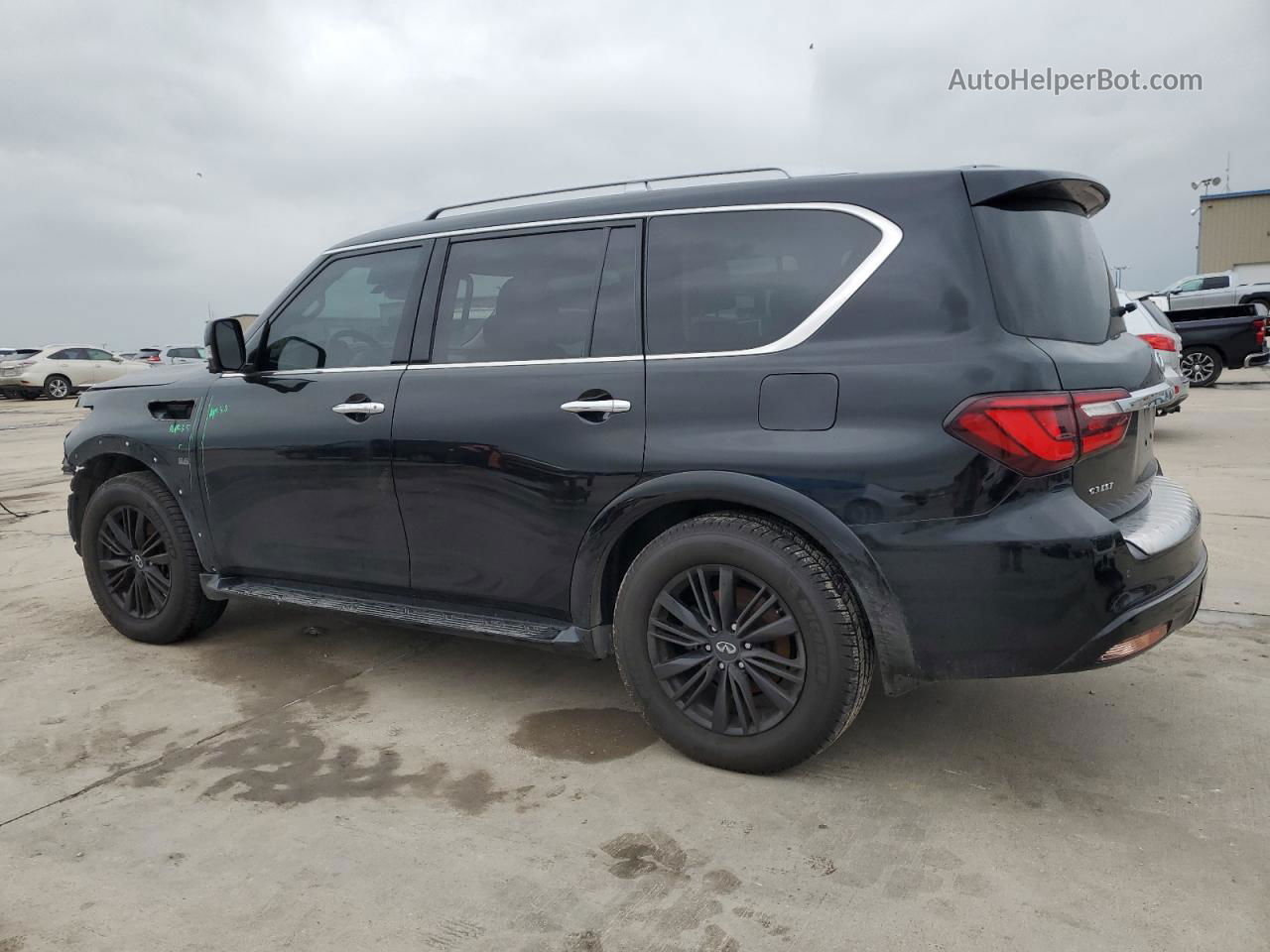 2018 Infiniti Qx80 Base Black vin: JN8AZ2NF0J9661550