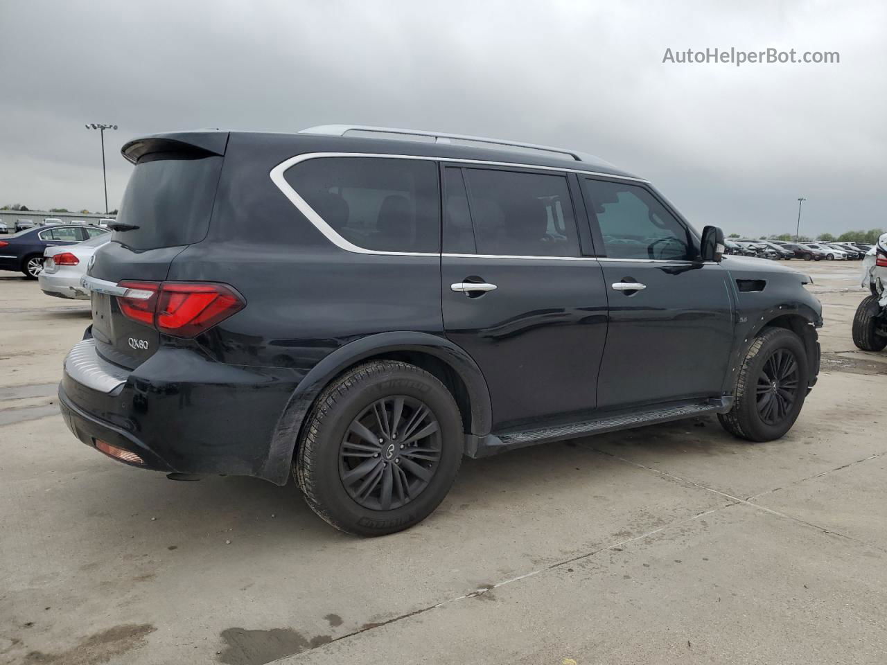 2018 Infiniti Qx80 Base Черный vin: JN8AZ2NF0J9661550