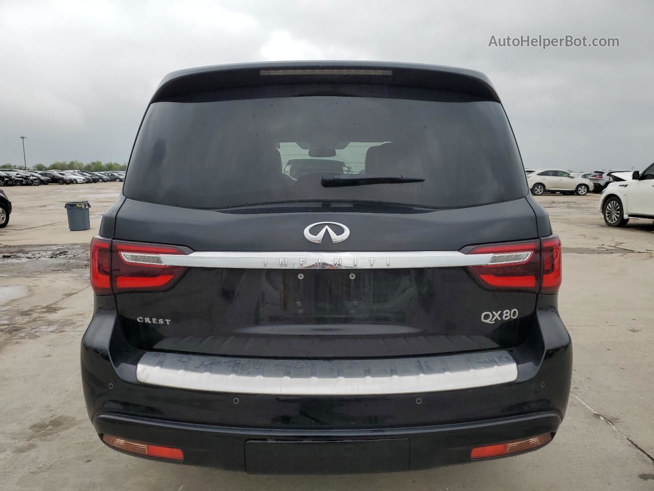 2018 Infiniti Qx80 Base Black vin: JN8AZ2NF0J9661550