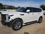 2018 Infiniti Qx80 Base White vin: JN8AZ2NF0J9663783