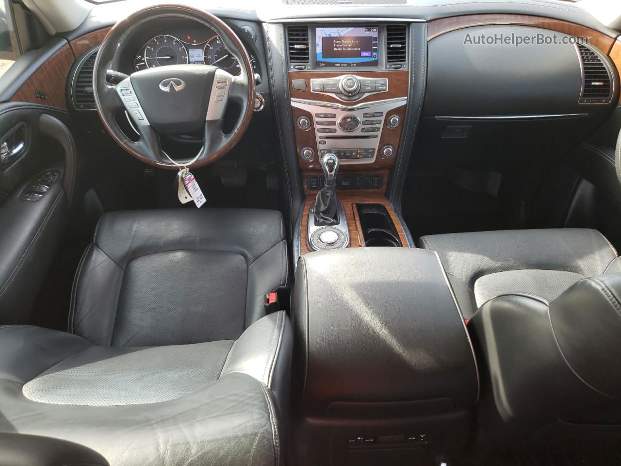 2018 Infiniti Qx80 Base Белый vin: JN8AZ2NF0J9663783