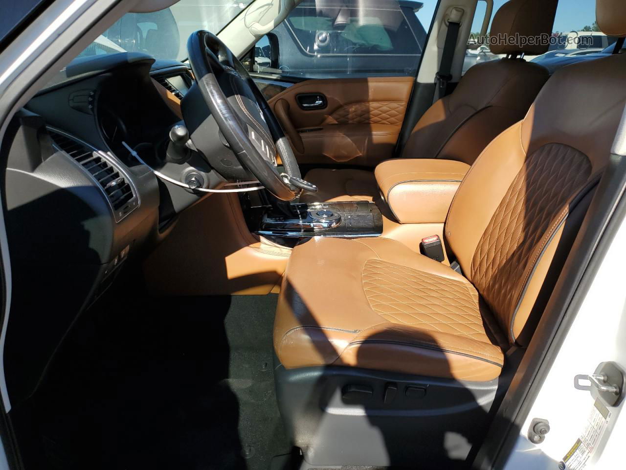 2019 Infiniti Qx80 Luxe Белый vin: JN8AZ2NF0K9681850