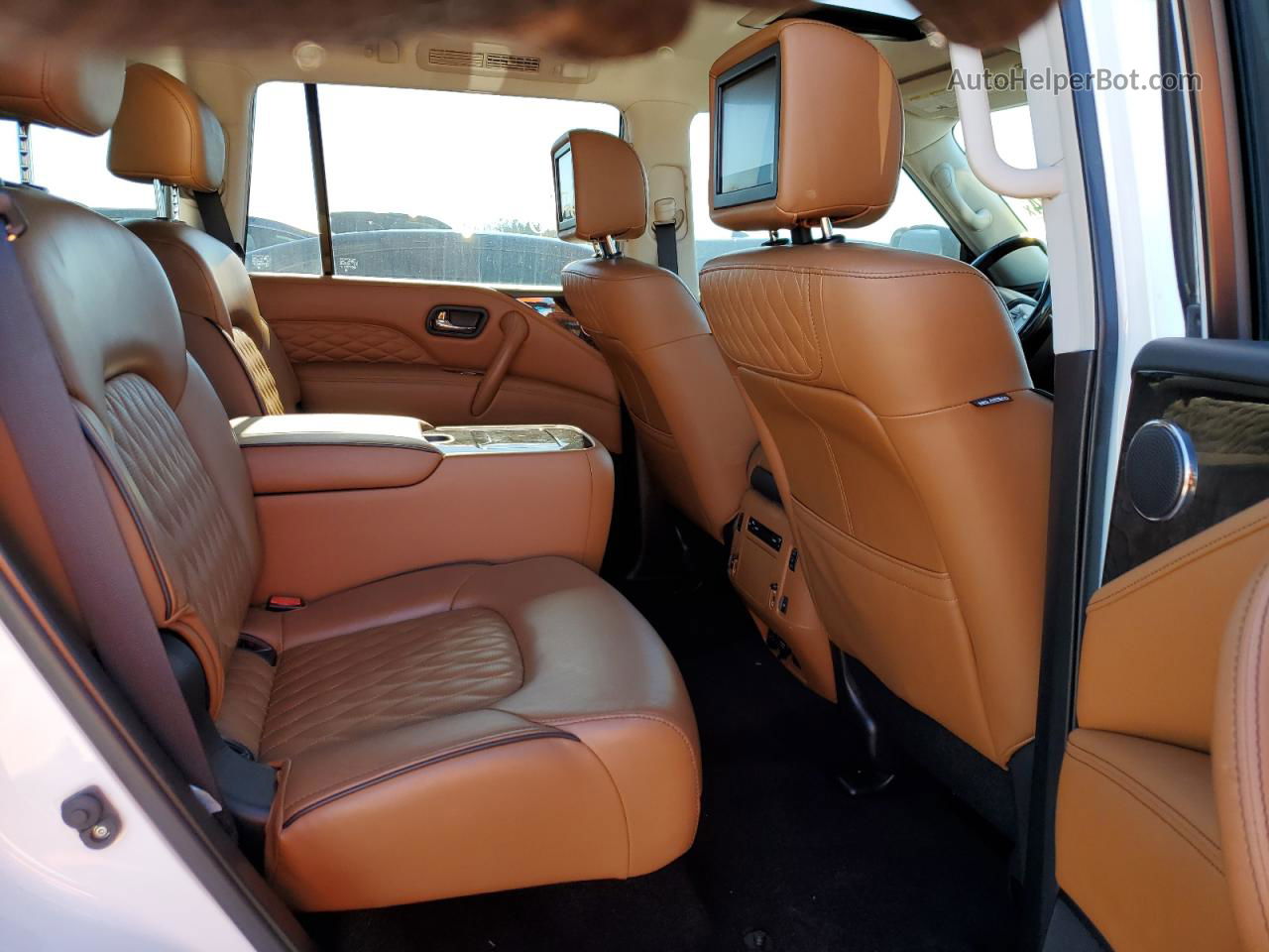 2019 Infiniti Qx80 Luxe Белый vin: JN8AZ2NF0K9681850