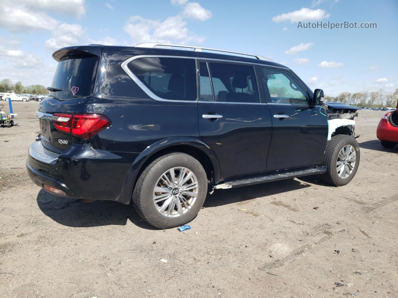 2019 Infiniti Qx80 Luxe Black vin: JN8AZ2NF0K9687504