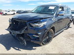 2018 Infiniti Qx80   Dark Blue vin: JN8AZ2NF1J9660357