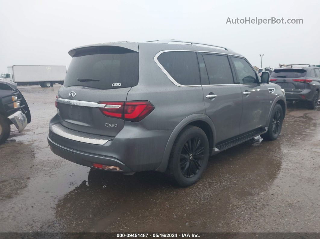 2018 Infiniti Qx80   Gray vin: JN8AZ2NF1J9660780