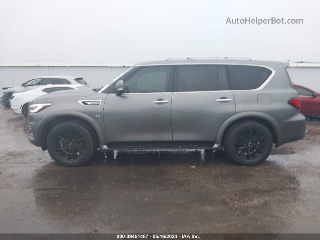 2018 Infiniti Qx80   Gray vin: JN8AZ2NF1J9660780