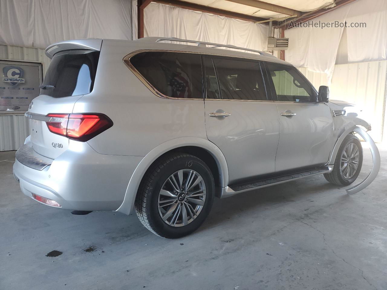 2019 Infiniti Qx80 Luxe Серебряный vin: JN8AZ2NF1K9682697