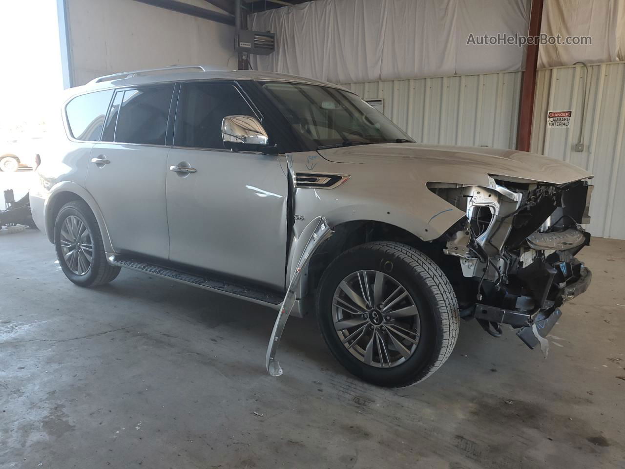 2019 Infiniti Qx80 Luxe Серебряный vin: JN8AZ2NF1K9682697