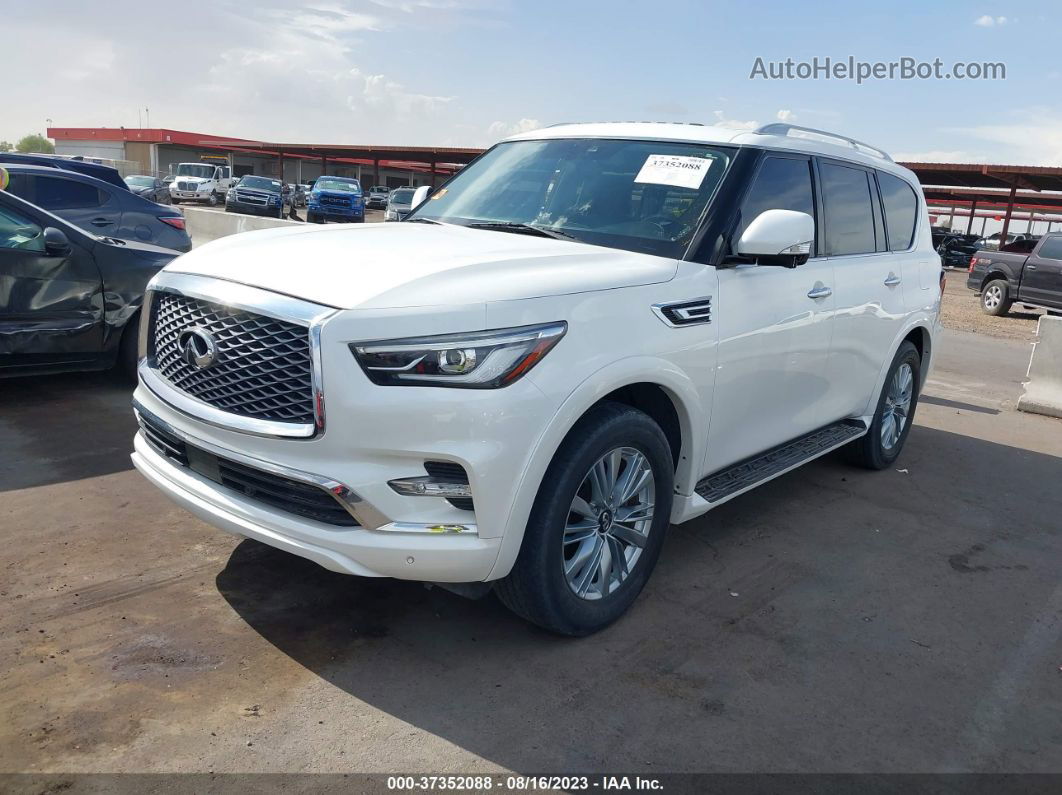 2019 Infiniti Qx80 Luxe White vin: JN8AZ2NF1K9685079