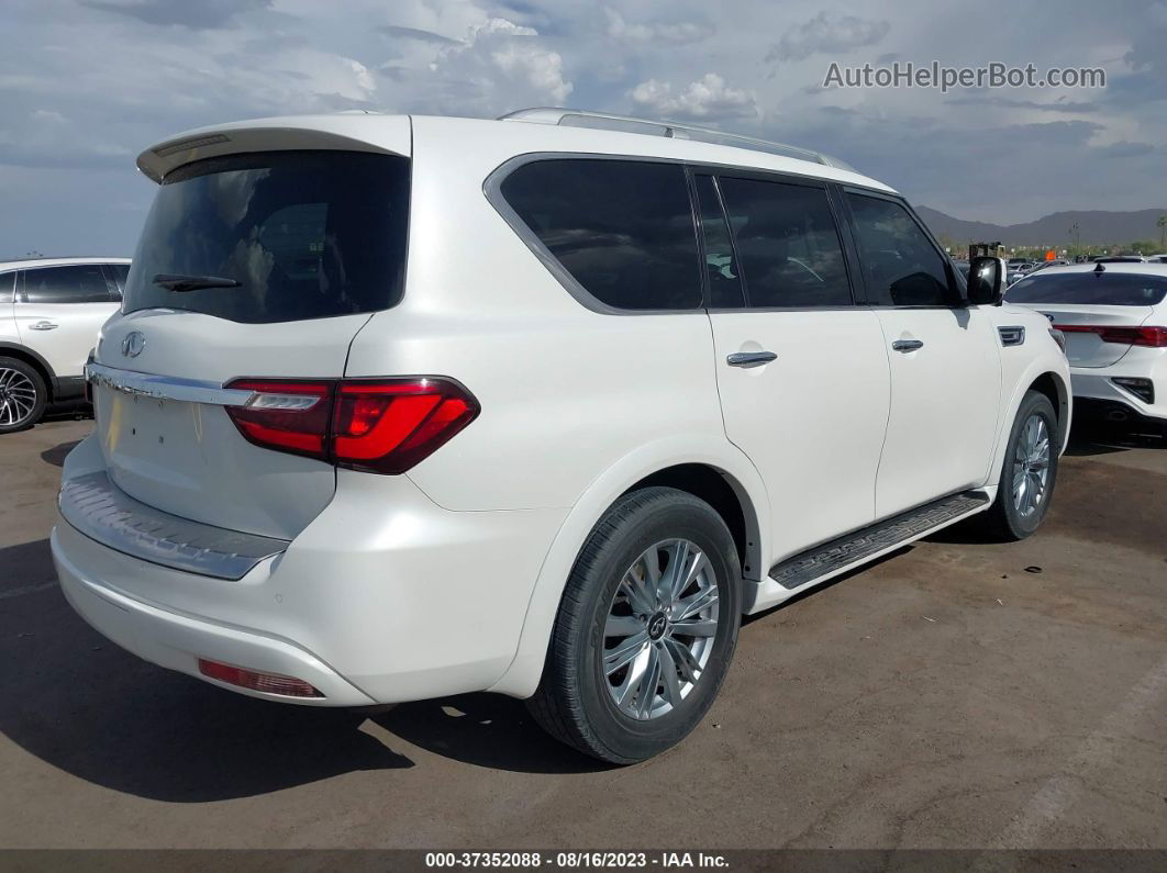 2019 Infiniti Qx80 Luxe White vin: JN8AZ2NF1K9685079