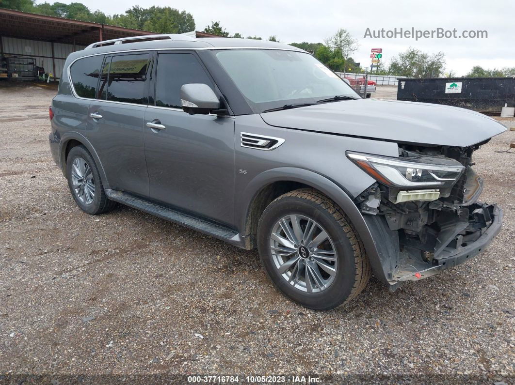 2019 Infiniti Qx80 Luxe Gray vin: JN8AZ2NF1K9686586