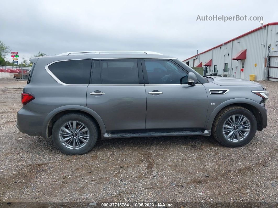 2019 Infiniti Qx80 Luxe Gray vin: JN8AZ2NF1K9686586