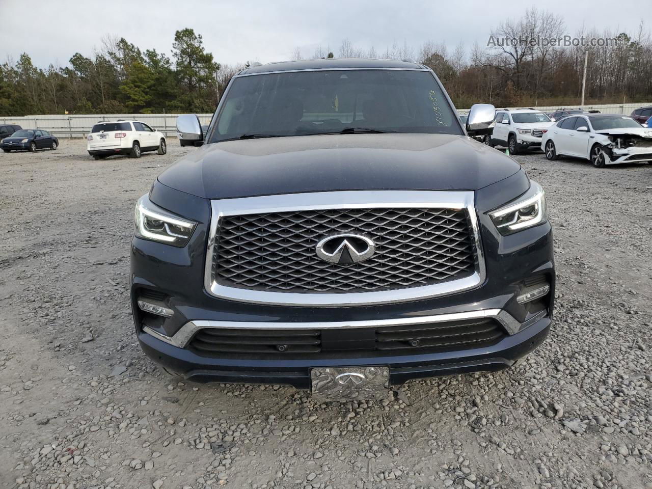 2018 Infiniti Qx80 Base Синий vin: JN8AZ2NF2J9660237