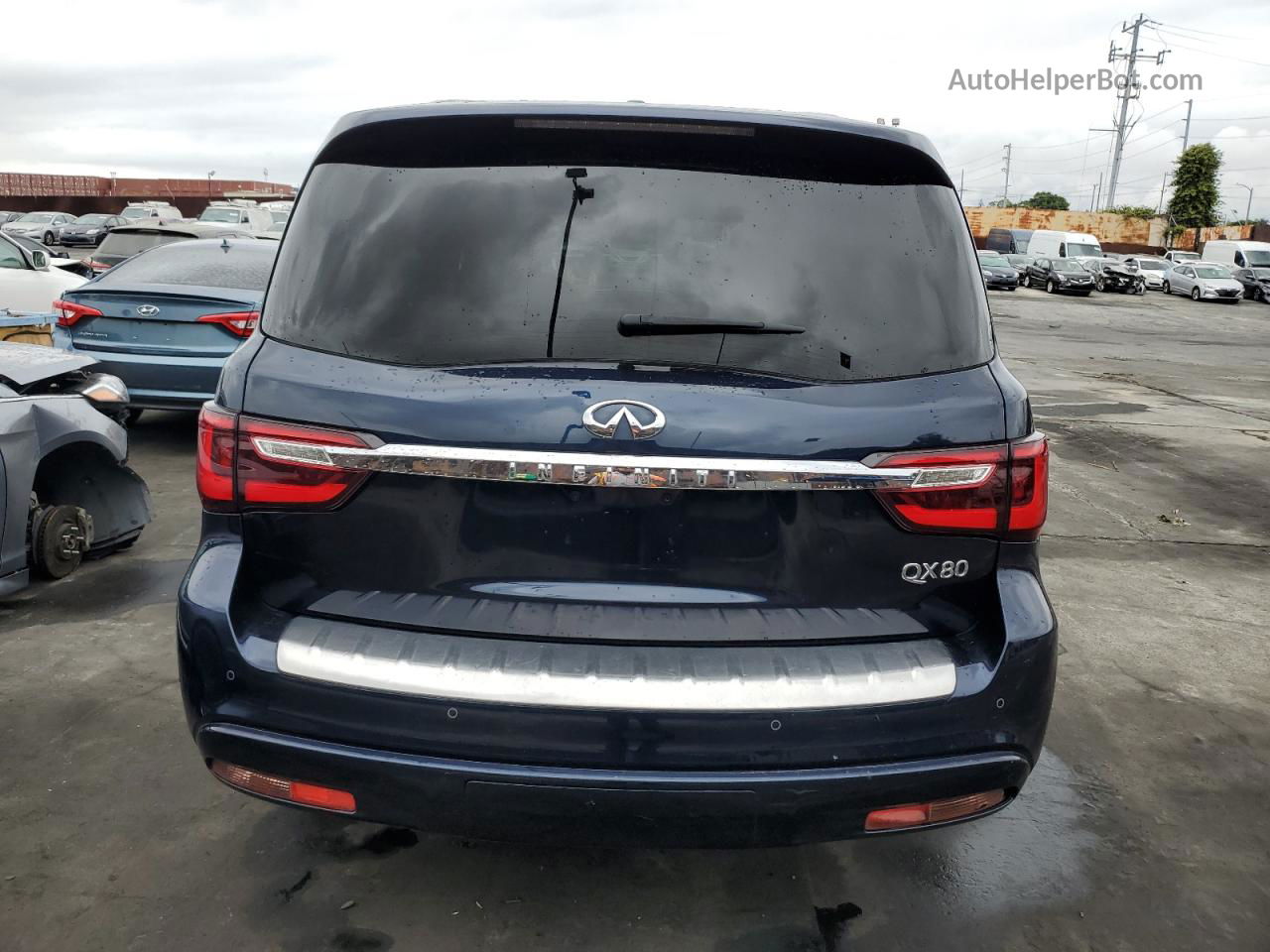 2018 Infiniti Qx80 Base Black vin: JN8AZ2NF2J9660500