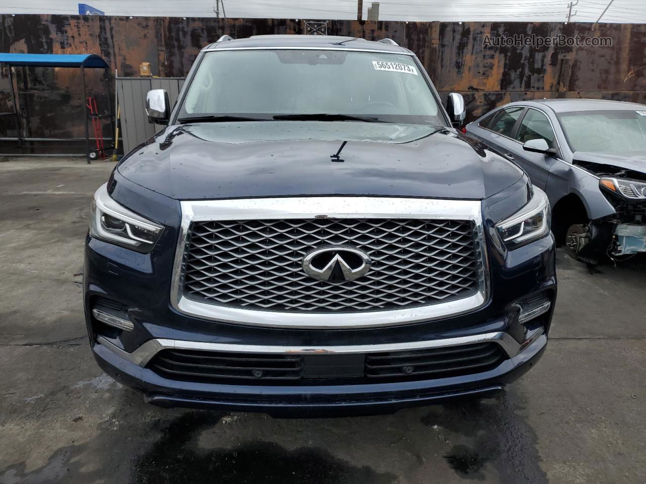 2018 Infiniti Qx80 Base Black vin: JN8AZ2NF2J9660500