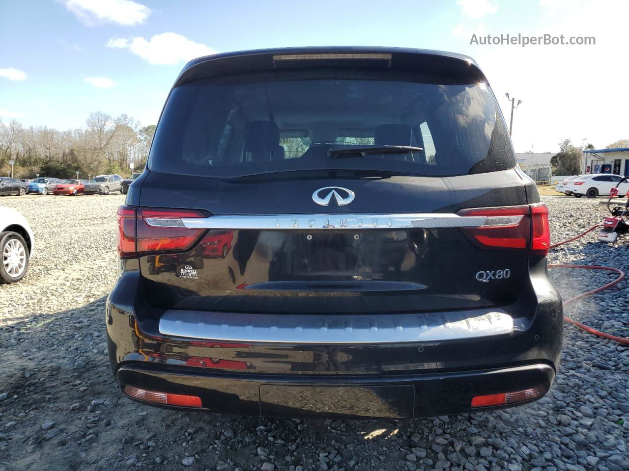 2019 Infiniti Qx80 Luxe Черный vin: JN8AZ2NF2K9680120