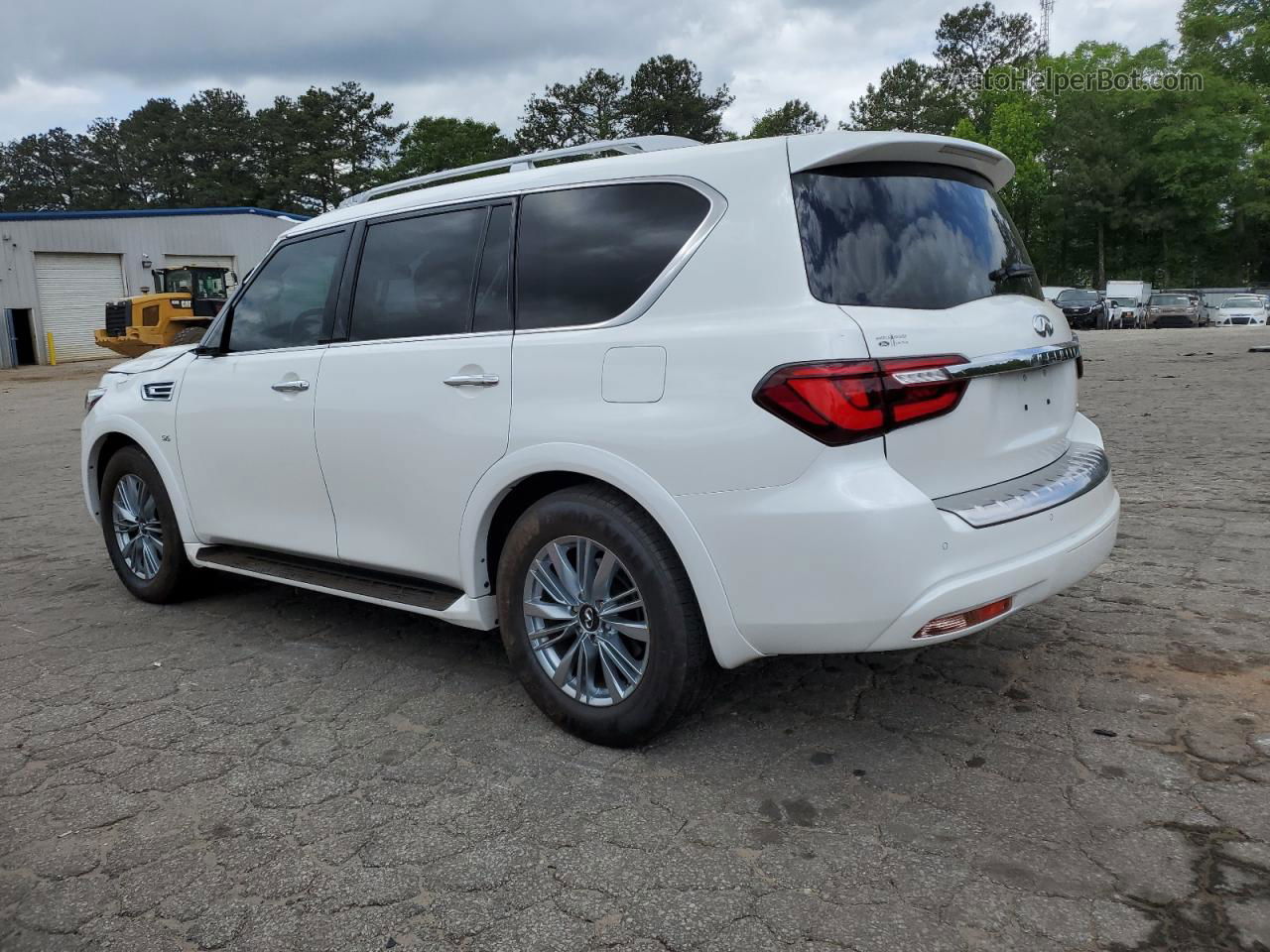 2019 Infiniti Qx80 Luxe White vin: JN8AZ2NF2K9683535