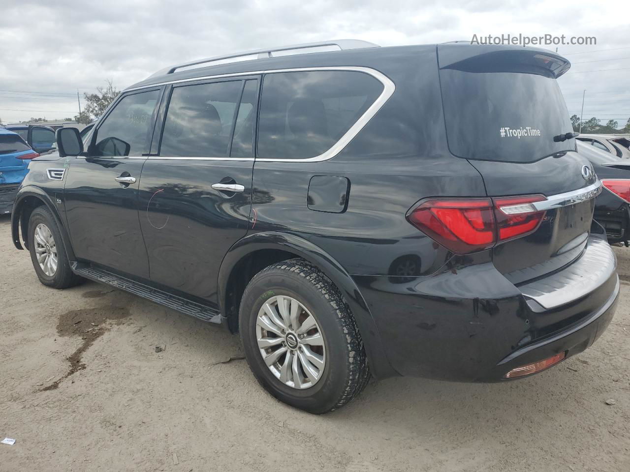 2018 Infiniti Qx80 Base Черный vin: JN8AZ2NF3J9663602