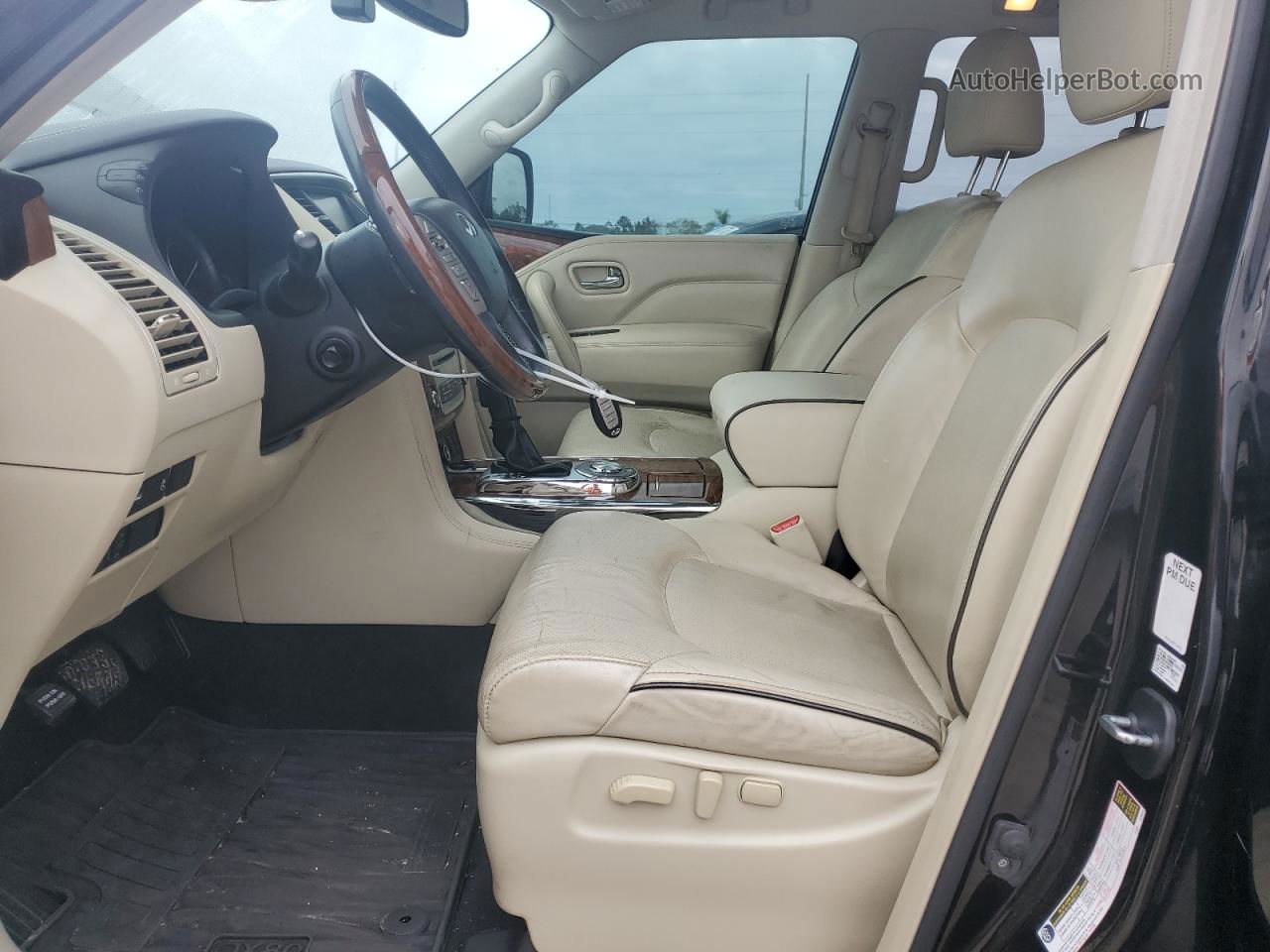 2018 Infiniti Qx80 Base Черный vin: JN8AZ2NF3J9663602