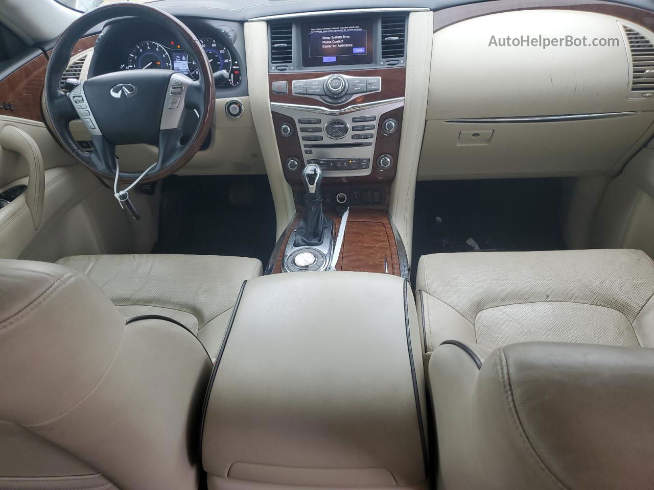 2018 Infiniti Qx80 Base Черный vin: JN8AZ2NF3J9663602