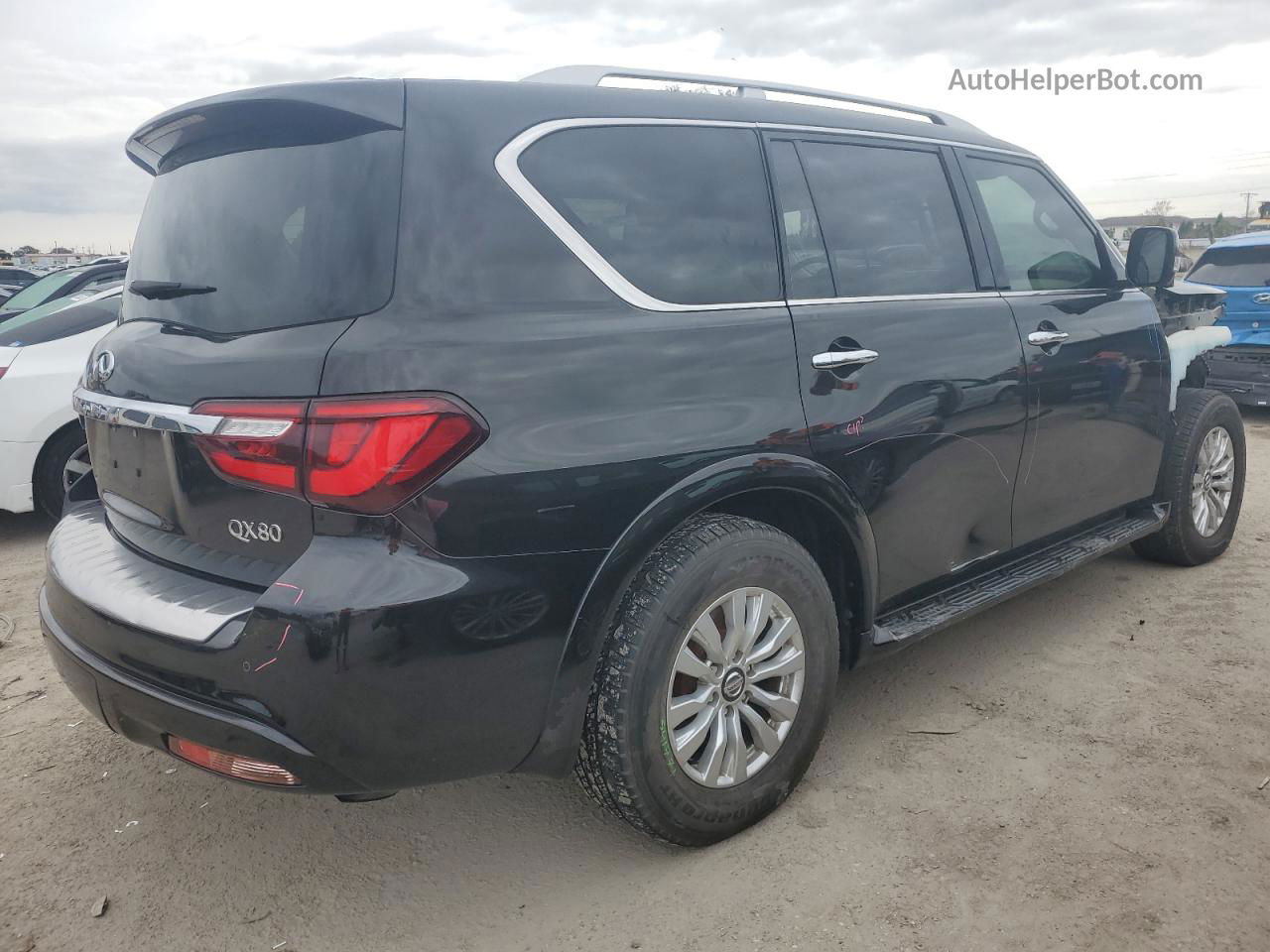 2018 Infiniti Qx80 Base Черный vin: JN8AZ2NF3J9663602