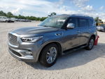 2018 Infiniti Qx80 Base Gray vin: JN8AZ2NF3J9663700