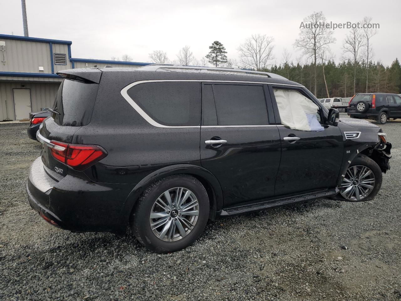 2019 Infiniti Qx80 Luxe Black vin: JN8AZ2NF3K9681146