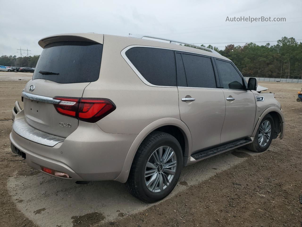 2019 Infiniti Qx80 Luxe Tan vin: JN8AZ2NF3K9683382