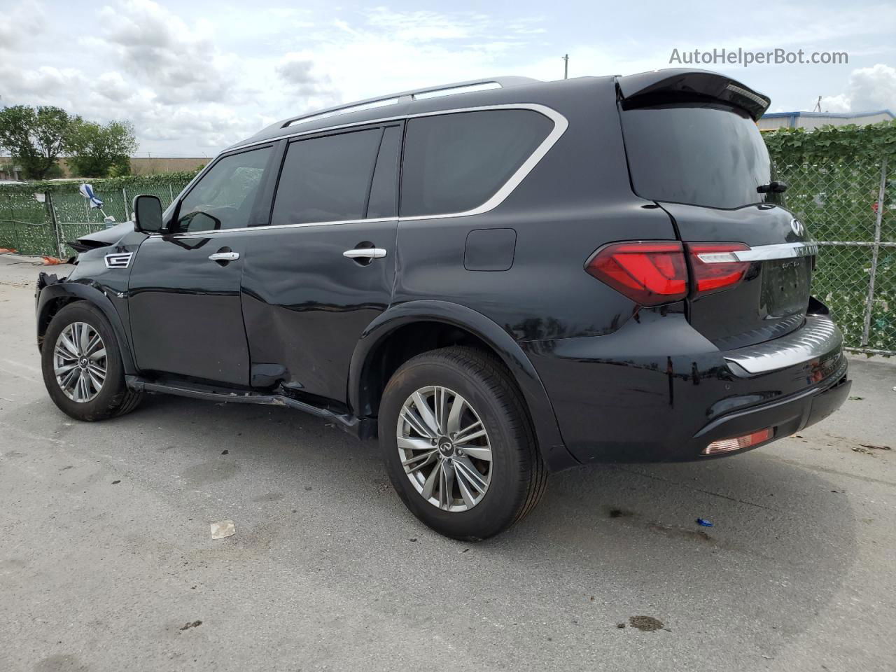 2018 Infiniti Qx80 Base Black vin: JN8AZ2NF5J9662032