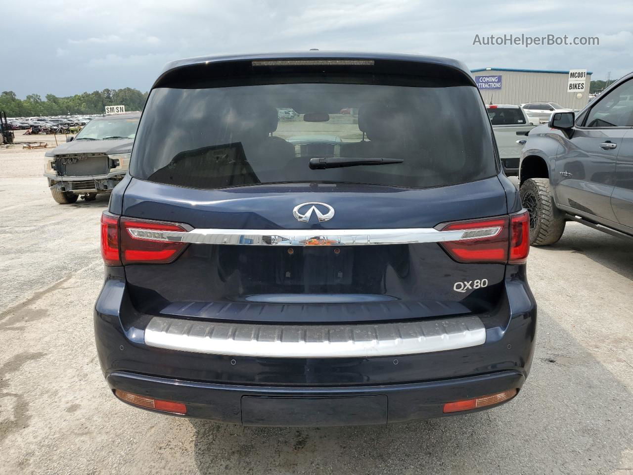 2018 Infiniti Qx80 Base Двухцветный vin: JN8AZ2NF5J9663455