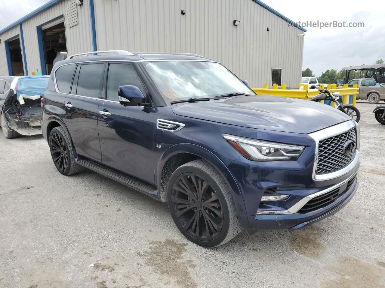 2018 Infiniti Qx80 Base Two Tone vin: JN8AZ2NF5J9663455