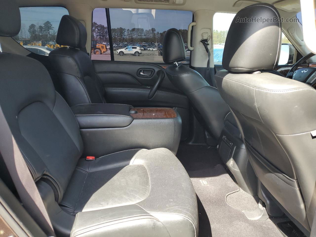 2018 Infiniti Qx80 Base Бордовый vin: JN8AZ2NF6J9661097