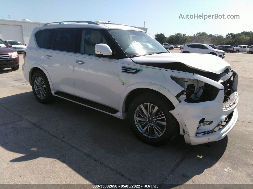 2018 Infiniti Qx80   White vin: JN8AZ2NF7J9664686