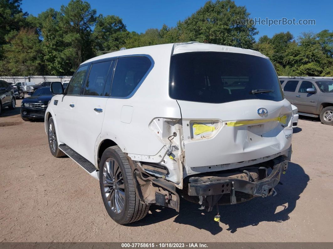 2018 Infiniti Qx80   White vin: JN8AZ2NF7J9665210