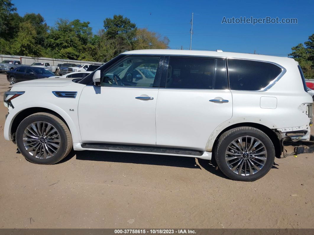 2018 Infiniti Qx80   White vin: JN8AZ2NF7J9665210