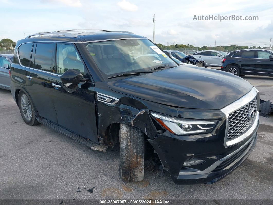 2019 Infiniti Qx80 Luxe Black vin: JN8AZ2NF8K9682809