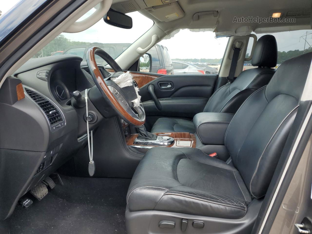 2019 Infiniti Qx80 Luxe Серый vin: JN8AZ2NF8K9685970